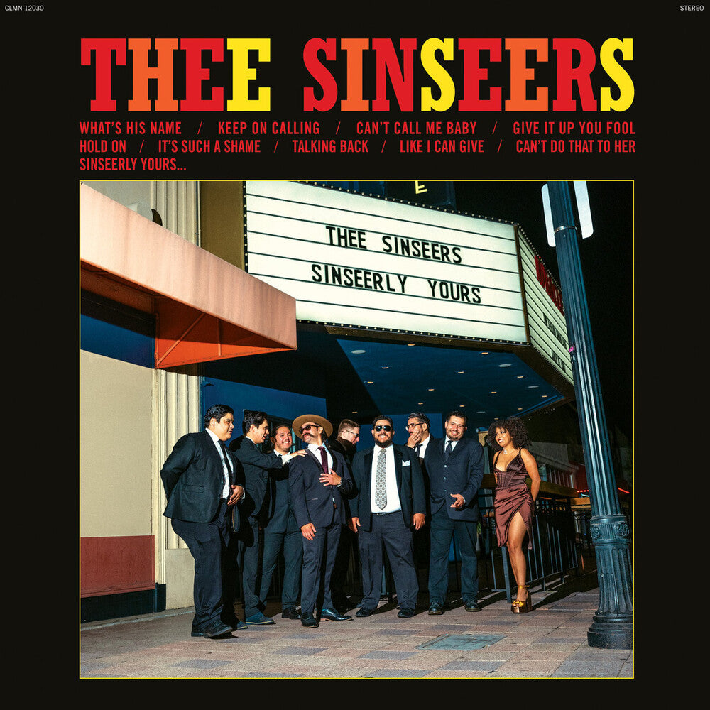 the album cover for Thee Sinseers - Sinseerly Yours