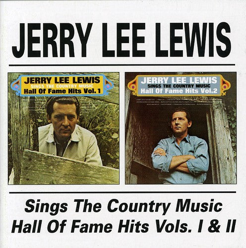Lewis,jerry Lee - Sings The Country Music Hall Of Fame Hits 1 & 2 - Music CD