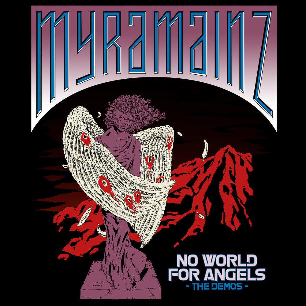 the album cover for Myramainz - No World For Angels - The Demos