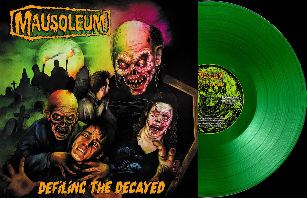 Defiling The Decayed [Clear Vinyl] (Grn) [Limited Edition] Vinyl Record