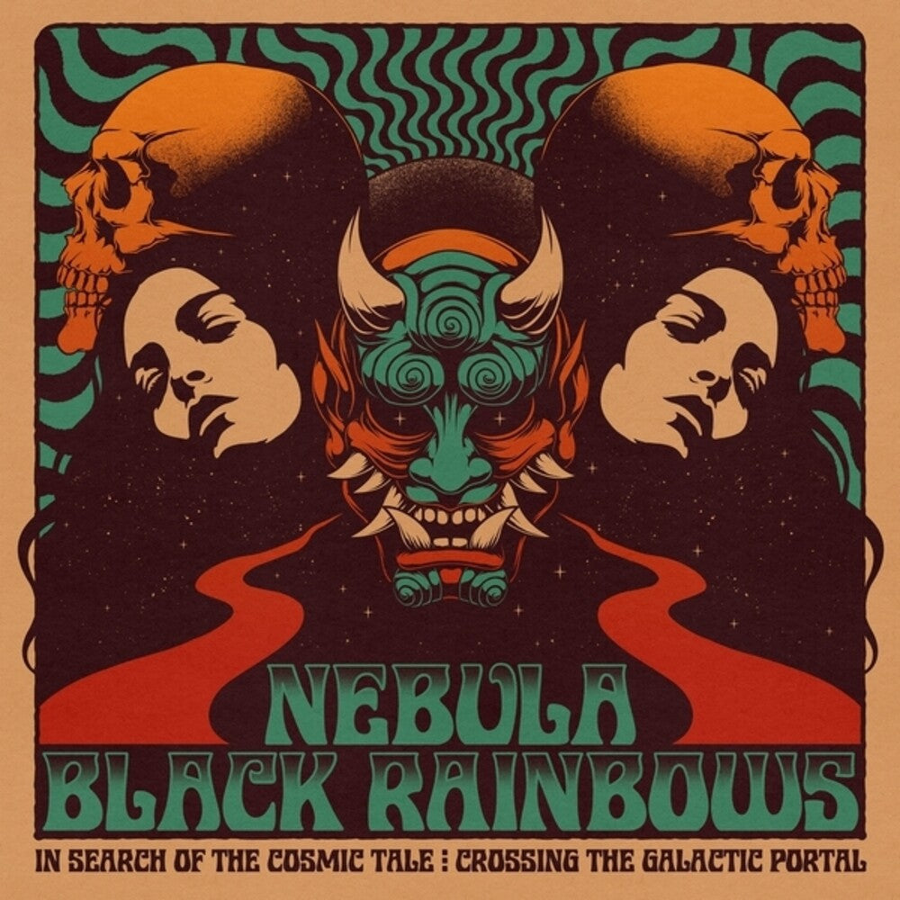 the album cover for Nebula / Black Rainbows - In Search Of The Cosmic Tale: Crossing The Galactic Portal