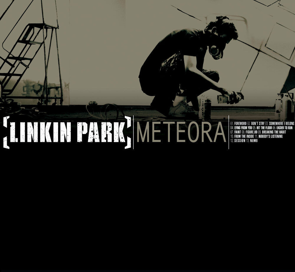 Meteora [TRANSLUCENT GOLD & RED SPLATTER LP VINYL] Vinyl Record