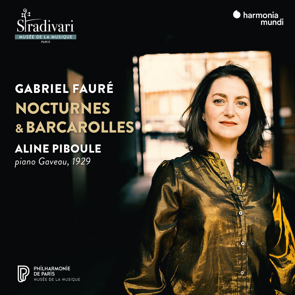 the album cover for Aline Piboule - Faure: Nocturnes & Barcarolles