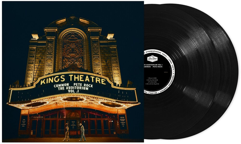 Common & Pete Rock - The Auditorium Vol. 1 [2LP] Vinyl Record