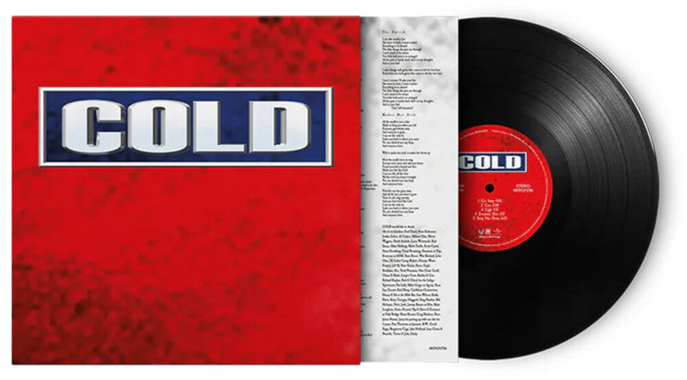Cold - Cold (Blk) [180 Gram] (Hol) Vinyl Record