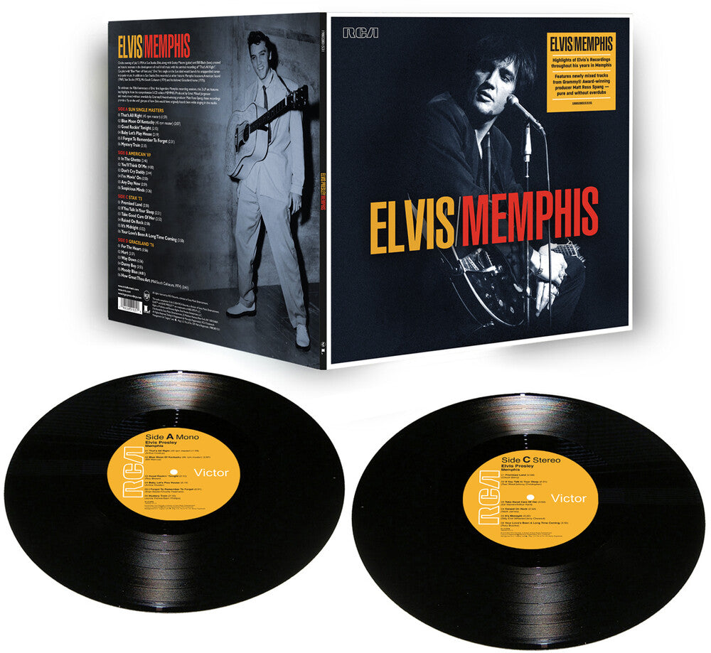 Elvis Presley - Memphis (Rmx) [LP] Vinyl Record