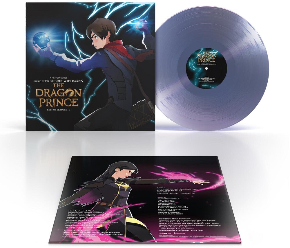 Frederik Wiedmann -  The Dragon Prince (A Netflix Series) - Best Of Seasons 1-3 [Iridescent Blue Vinyl] Vinyl Record