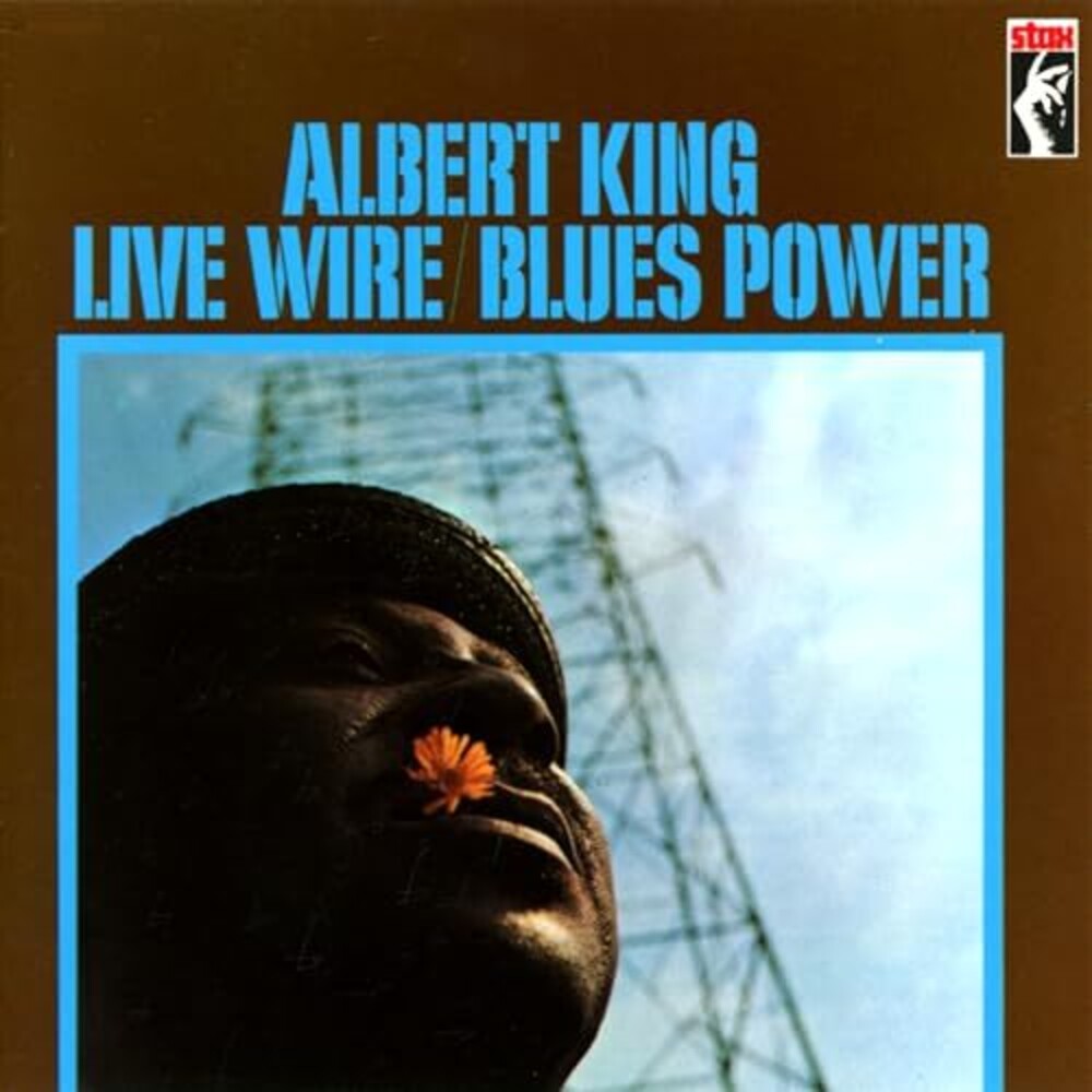 the album cover for Albert King - Live Wire / Blues Power (Bluesville Acoustic Sounds Series)  [CD]