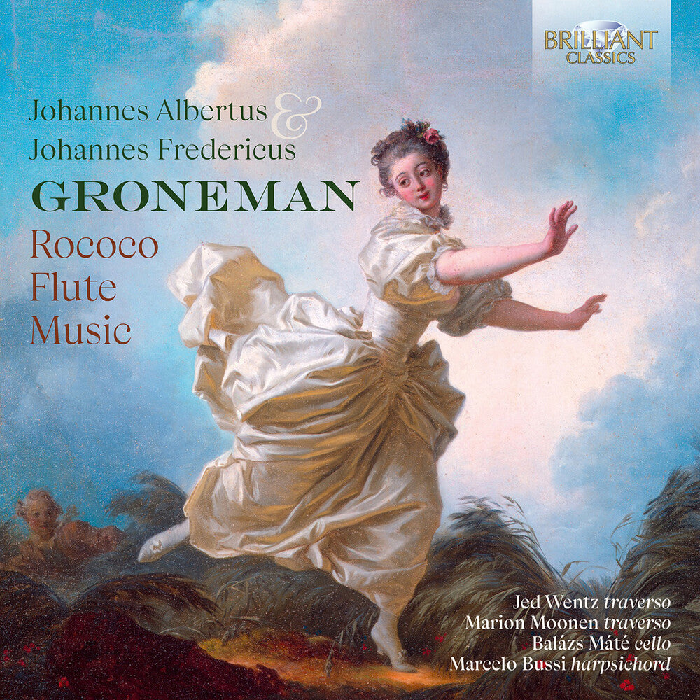 the album cover for Groneman / Wentz / Moonen - Rococo Flute Music