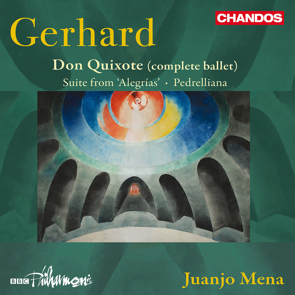 the album cover for Gerhard / Bbc Philharmonic - Don Quixote (Complete Ballet) Suite From