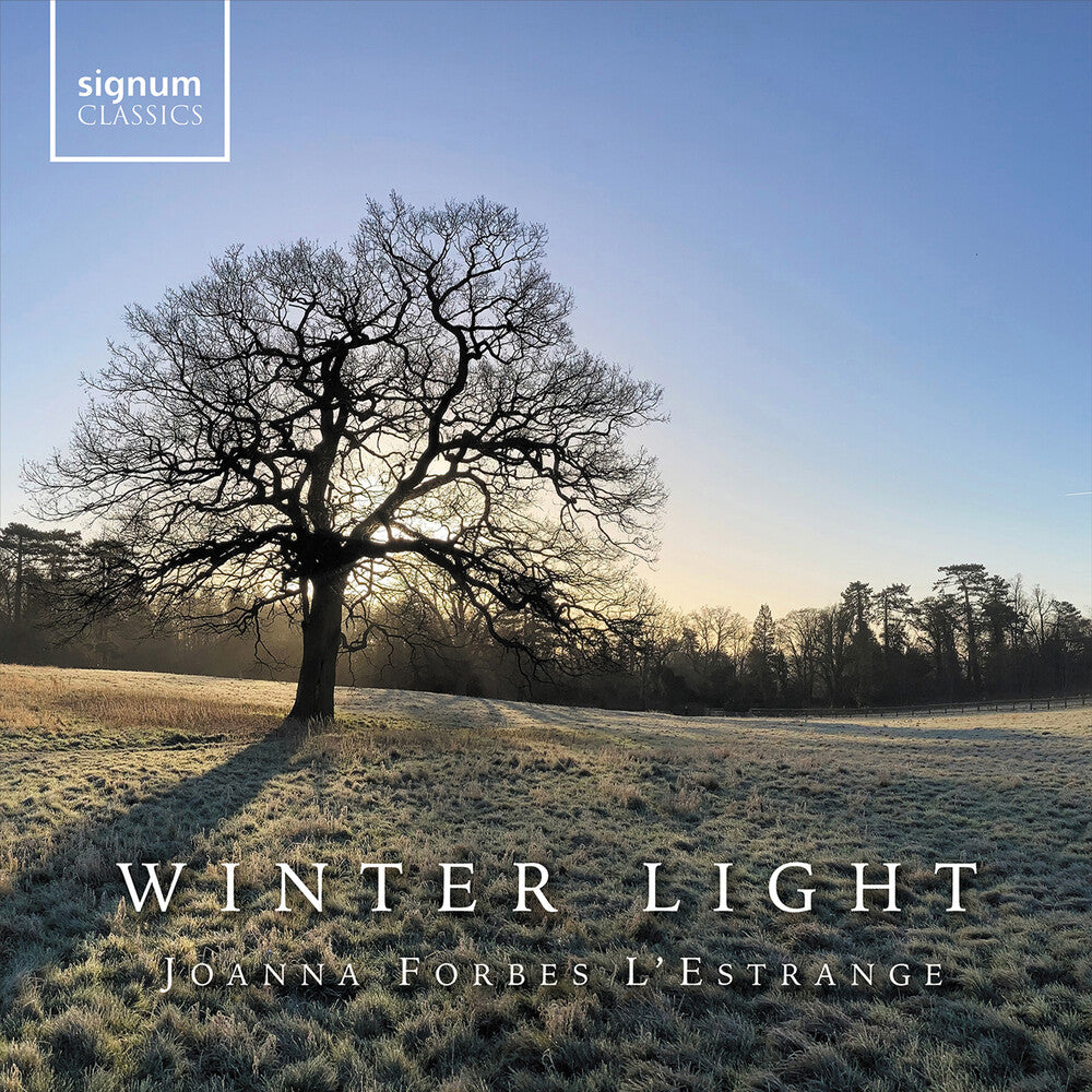 the album cover for L Estrange / Gower / London Voices - Winter Light