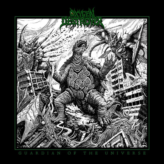 the album cover for Oxygen Destroyer - Guardian Of The Universe