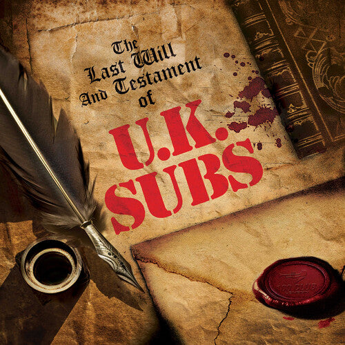 Uk Subs - Last Will & Testament Of Uk Subs - Vinyl Record
