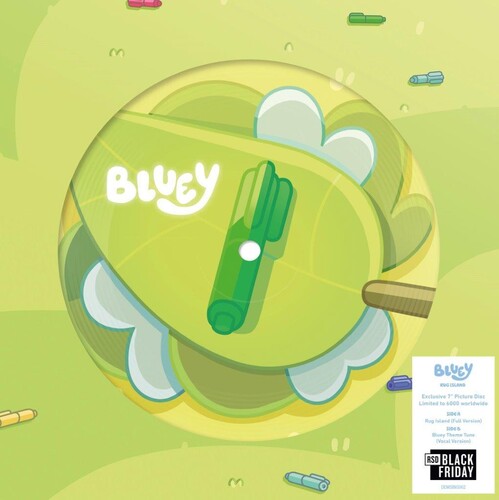 Bluey - Rug Island / Bluey Theme Tune - Vinyl Record