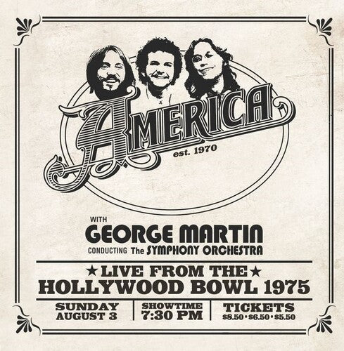 America - America: Live At The Hollywood Bowl 1975 Music CD