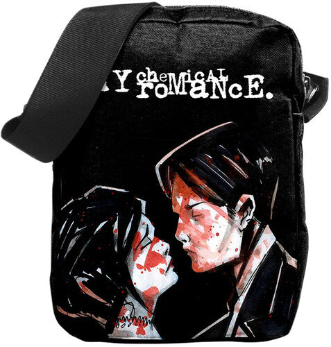 Rocksax My Chemical Romance 3 Cheers Xbody Bag Blk - Rocksax My Chemical Romance 3 Cheers Xbody Bag Blk - Special Products