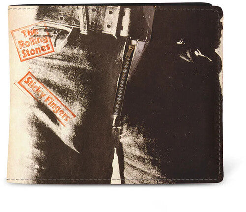 Rocksax Rolling Stones Sticky Fingers Wallet Blk - Rocksax Rolling Stones Sticky Fingers Wallet Blk - Special Products