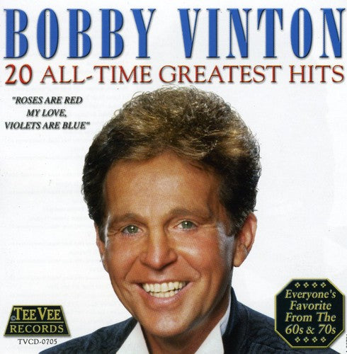 the album cover for Bobby Vinton - 20 All Time Greatest Hits