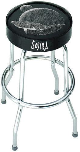 Rocksax Gojira Flying Whatle Bar Stool Blk/chrm - Rocksax Gojira Flying Whatle Bar Stool Blk/chrm - Special Products