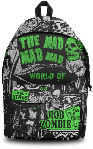 Rocksax Rob Zombie Mad Mad World Daypack Blk - Rocksax Rob Zombie Mad Mad World Daypack Blk - Special Products