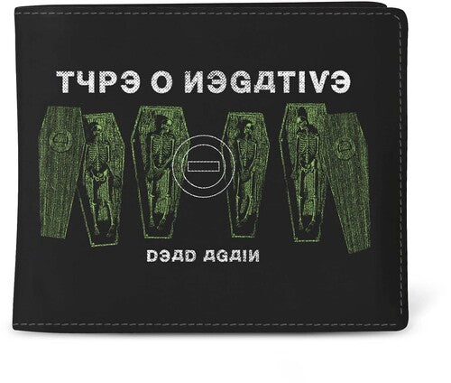 Rocksax Type O Negative Dead Again Wallet Blk - Rocksax Type O Negative Dead Again Wallet Blk - Special Products