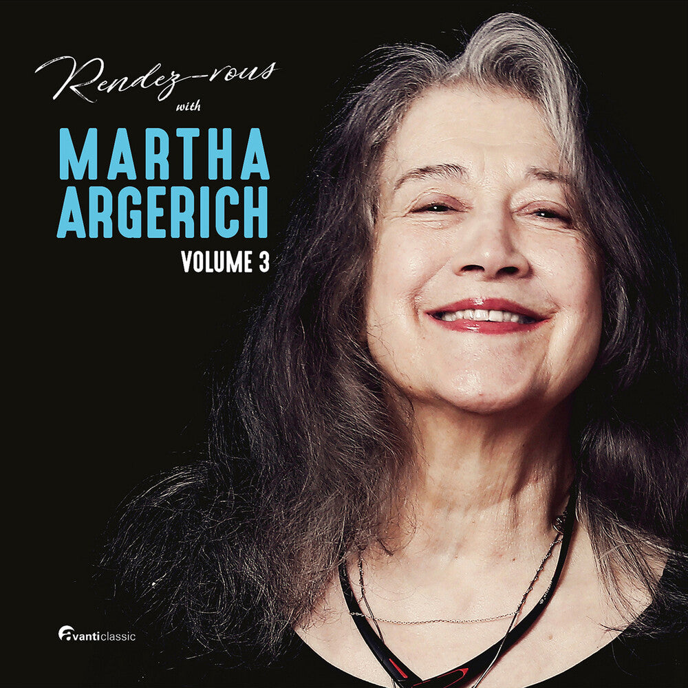 the album cover for L Beethoven .V. / Brahms / Mendelssohn / Argerich - Rendez-Vous With Martha Argerich Vol. 3