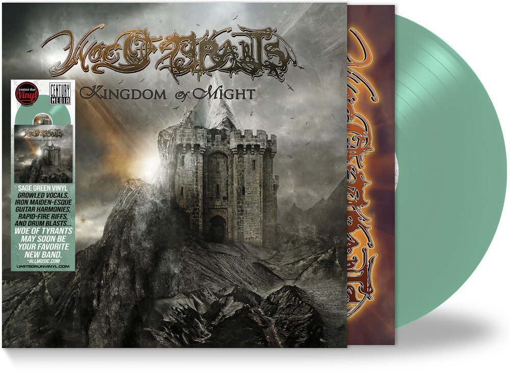 Woe Of Tyrants - Kingdom Of Might [Limited Edition] (Lime) [Remastered] Vinyl Record