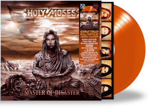 Holy Moses - Master Of Disaster - Orange - Vinyl Record