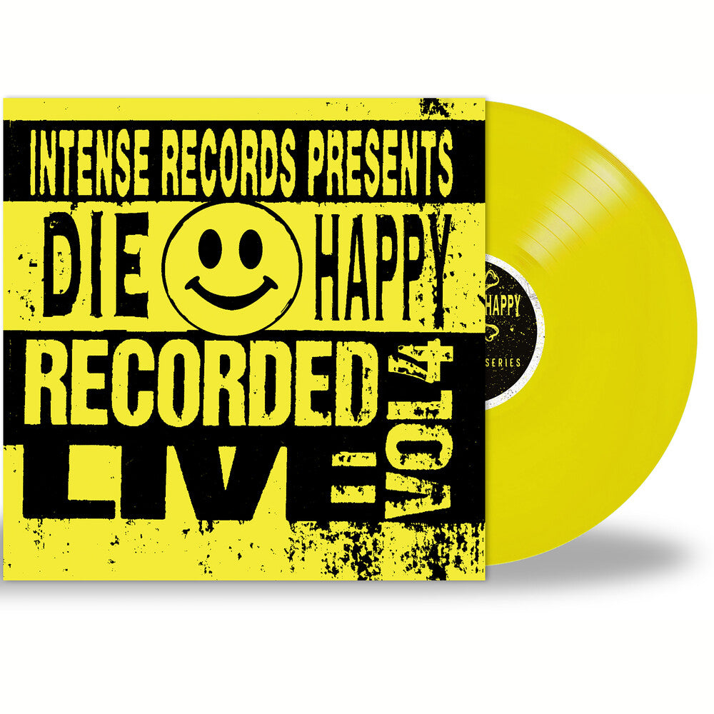 Die Happy - Intense Series Live Vol. 4 [Colored Vinyl] [Limited Edition] (Ylw) Vinyl Record