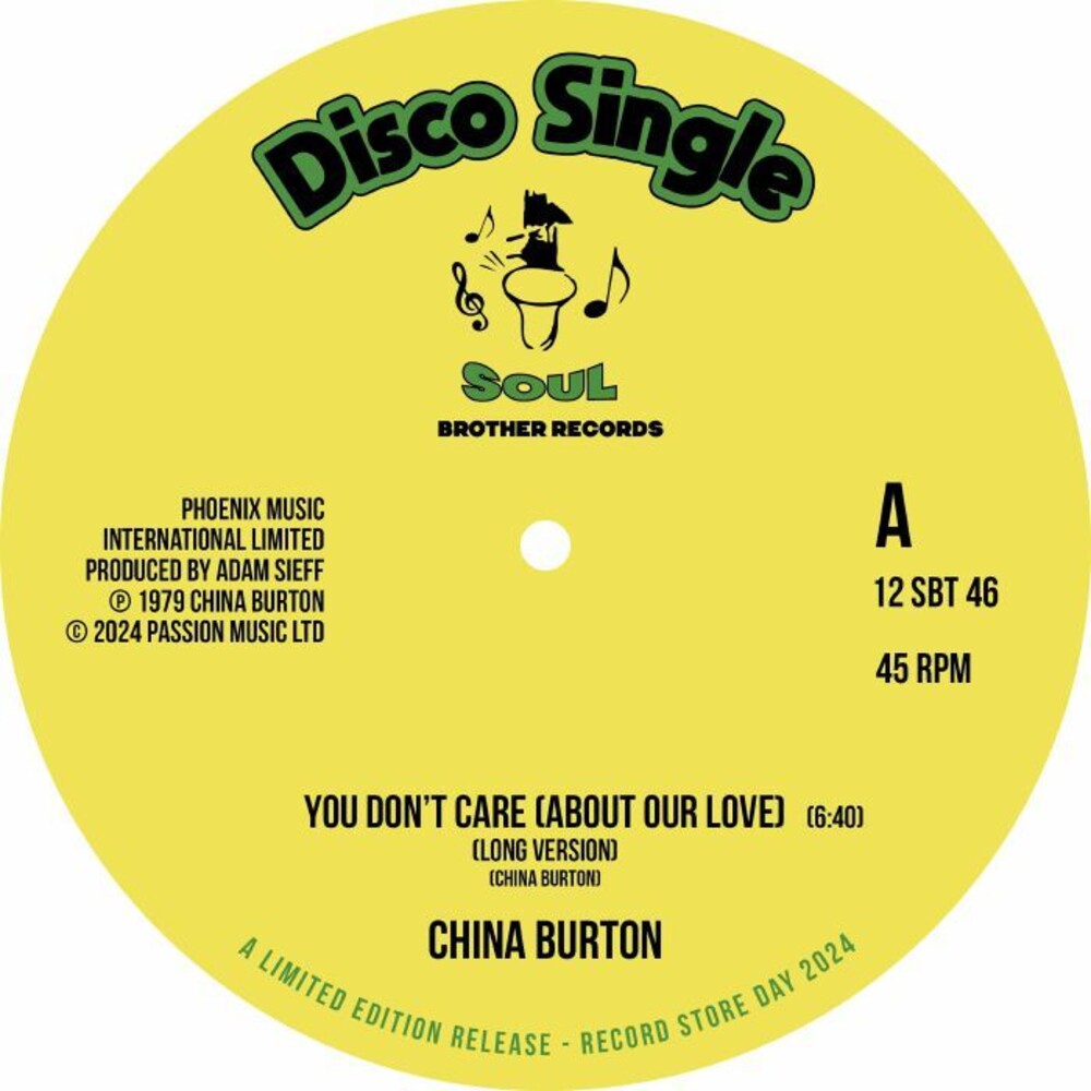 You Don't Care (About Our Love) [LP] Vinyl Record