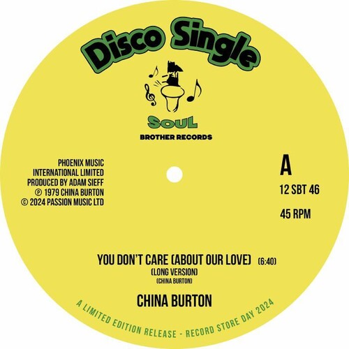 China Burton - You Don't Care (about Our Love) - Vinyl Record