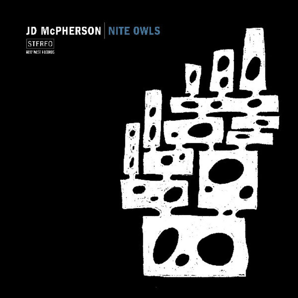 JD McPherson - Nite Owls [Indie Exclusive Blue, Black and White Splatter Signed LP] Vinyl Record