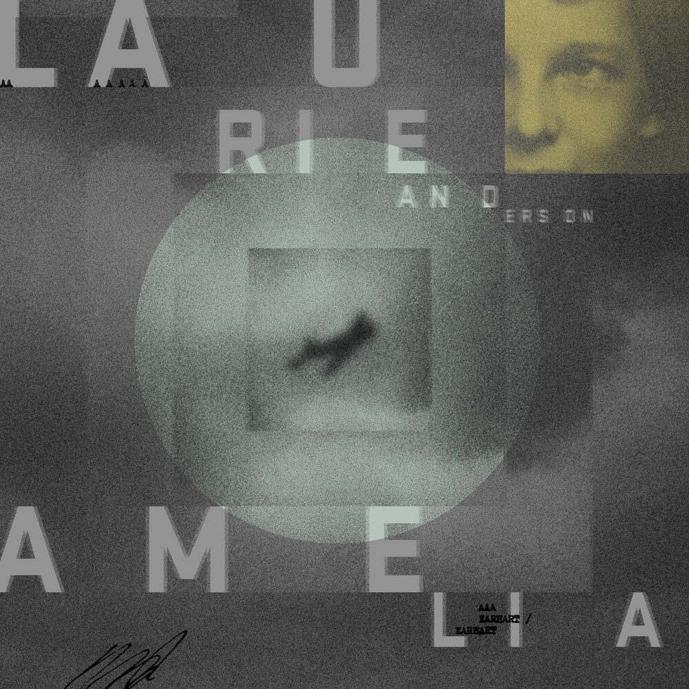 the album cover for Laurie Anderson - Amelia