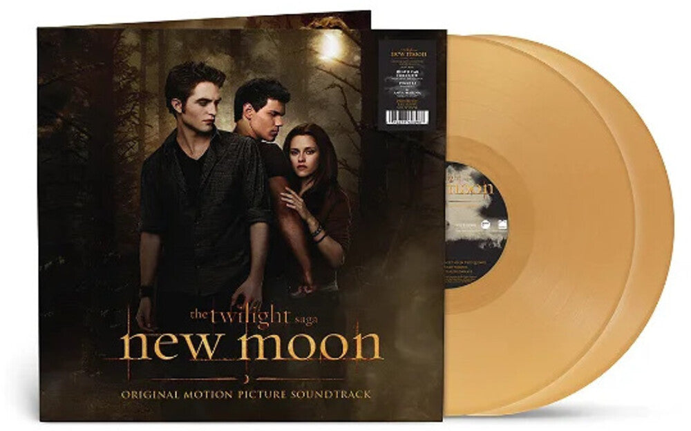 Twilight Saga: New Moon - O.S.T. - Twilight Saga: New Moon (Original Soundtrack) - Limited 140-Gram Gold Colored Vinyl [LP] Vinyl Record