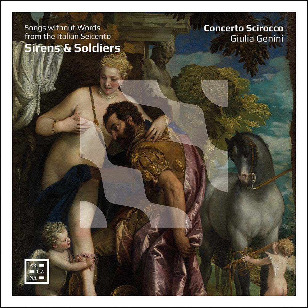 the album cover for Genini / Concerto Scirocco - Sirens & Soldiers - Song Without Words From The