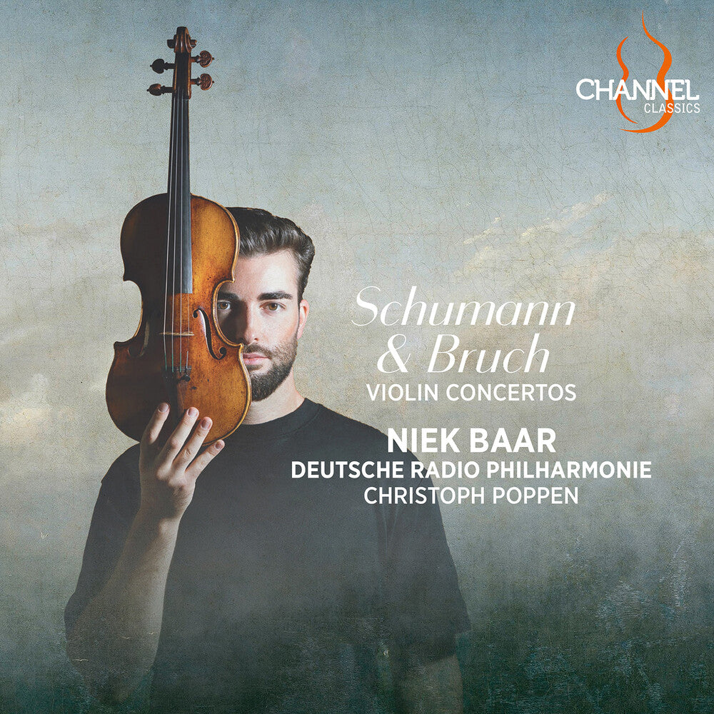 the album cover for Schumann / Bruch / Deutsche Radio Philharmonie - Violin Concertos
