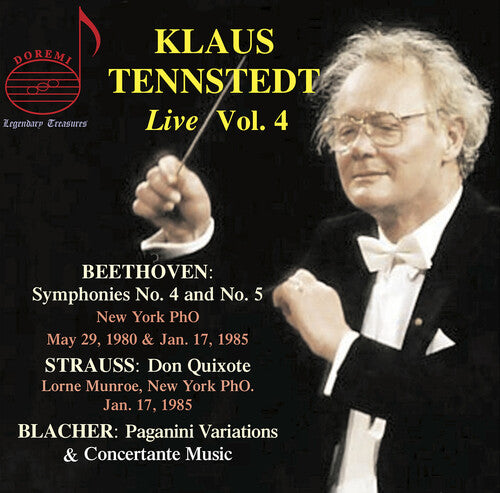 Beethoven,l.v. / Blacher / New York Philharmonic - Klaus Tennstedt Live Vol. 4 - Music CD