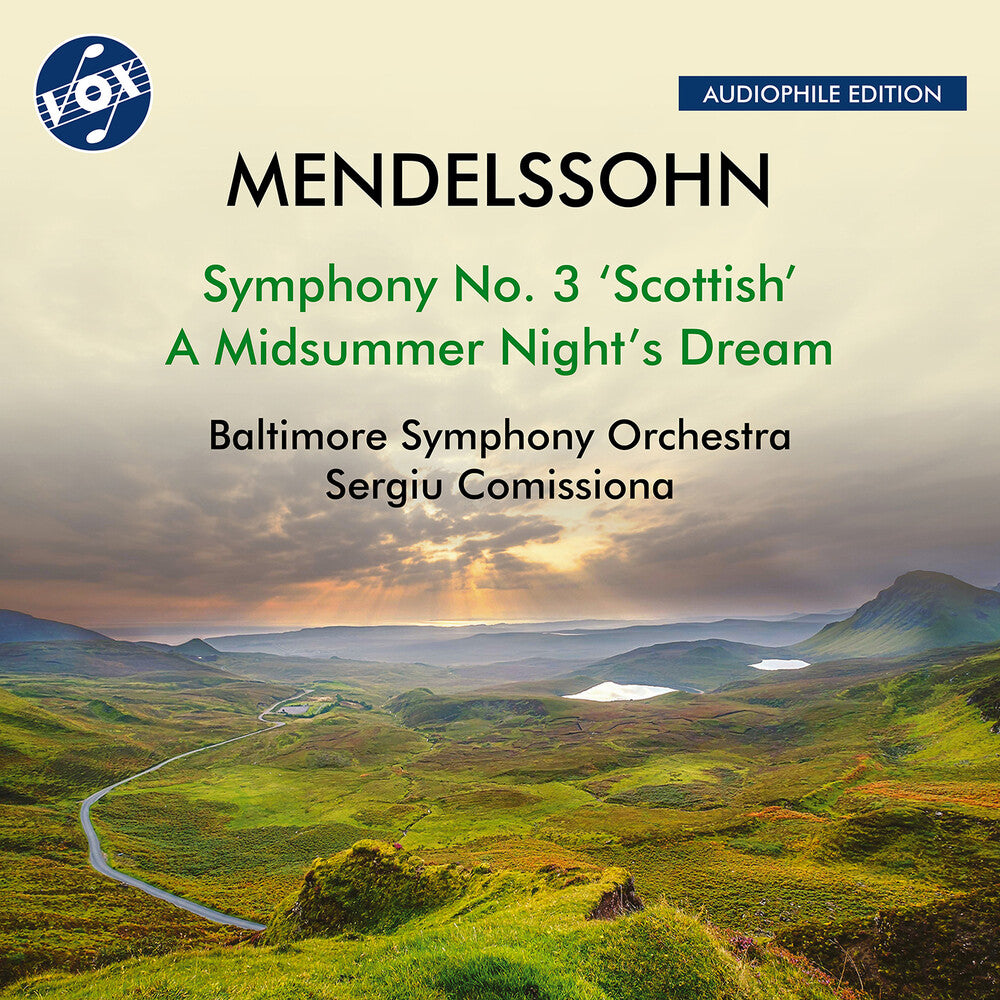 Symphony No. 3 Op. 56 Scottish A Midsummer Night's Music CD