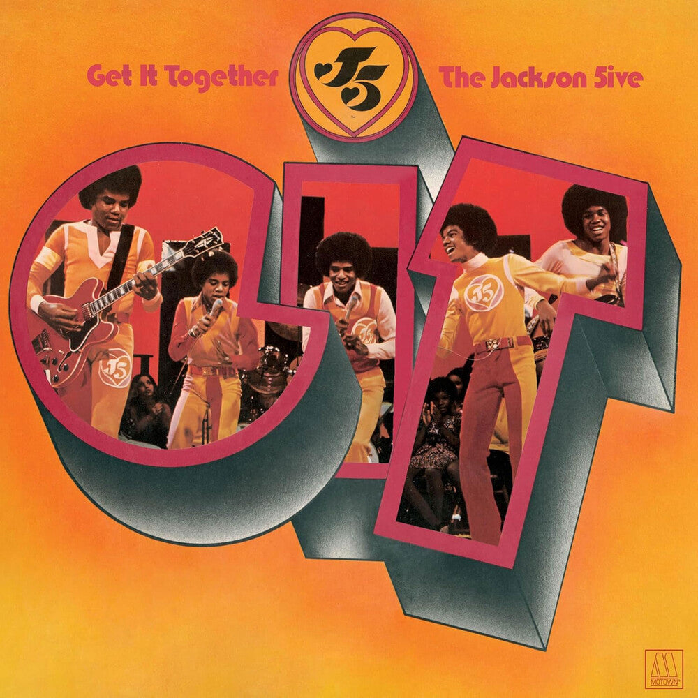 Jackson 5 - Get It Together [Colored Vinyl] (Red) Vinyl Record
