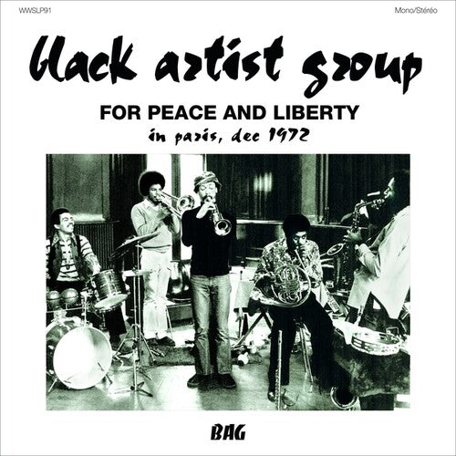 Black Artist Group - For Peace & Liberty: In Paris Dec 1972 - Music CD