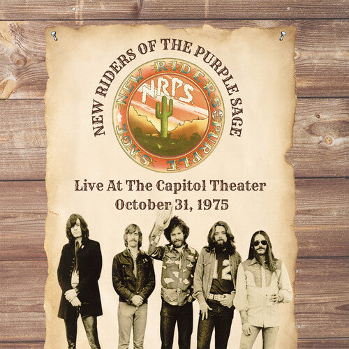 New Riders Of The Purple Sage - Live At The Capitol Theater - October 31 1975 - Music CD