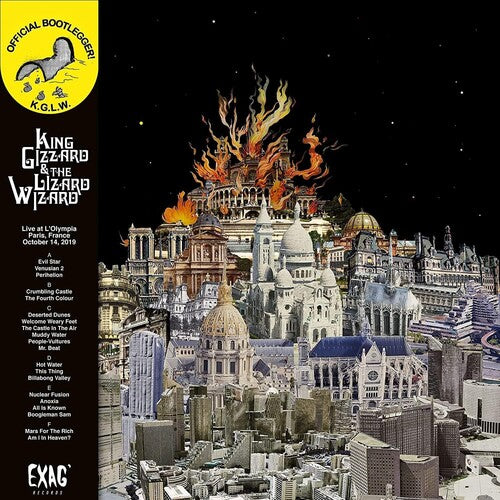 King Gizzard & The Lizard Wizard - Live In Paris - Vinyl Record