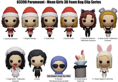 Mean Girls 3d Foam Bag Clip - Series 1 - Mean Girls 3d Foam Bag Clip - Series 1 - Collectibles