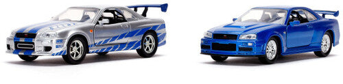 1:32 Ff Twin Pack (skyline, Silver & Blue) - 1:32 Ff Twin Pack (skyline, Silver & Blue) - Collectibles