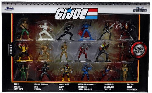 1.65 Nano Metalfigs Gijoe: 18-pack - 1.65 Nano Metalfigs Gijoe: 18-pack - Collectibles