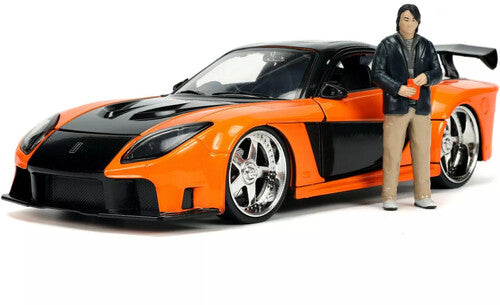 1:24 Hwr - Ff Mazda Rx7 W/han Figure - 1:24 Hwr - Ff Mazda Rx7 W/han Figure - Collectibles