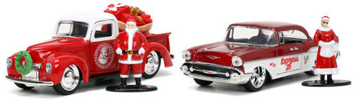 1:32 Hwr Santa And Ms. Claus Twin Pack - 1:32 Hwr Santa And Ms. Claus Twin Pack - Collectibles
