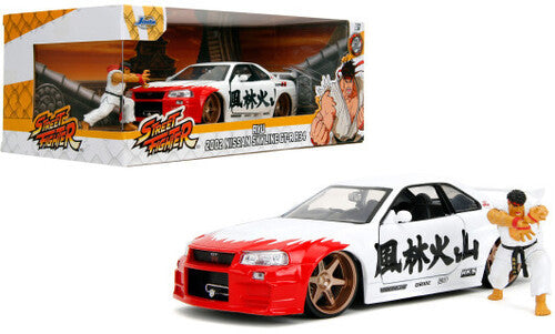 1:24 Sf - '02 Nissan Skyline W/ryu - 1:24 Sf - '02 Nissan Skyline W/ryu - Collectibles