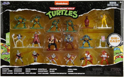 1.65 Nano M-figs Tmnt - 18 Pk W2 (6pc) - 1.65 Nano M-figs Tmnt - 18 Pk W2 (6pc) - Collectibles