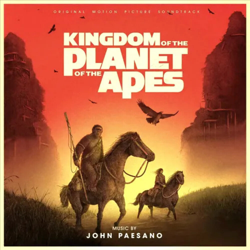 the album cover for John Paesano - Kingdom Of The Planet Of The Apes - O.S.T.